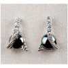 Hematite bliss earrings