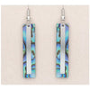Glacier pearle borders earrings