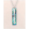 Glacier pearle borders necklace