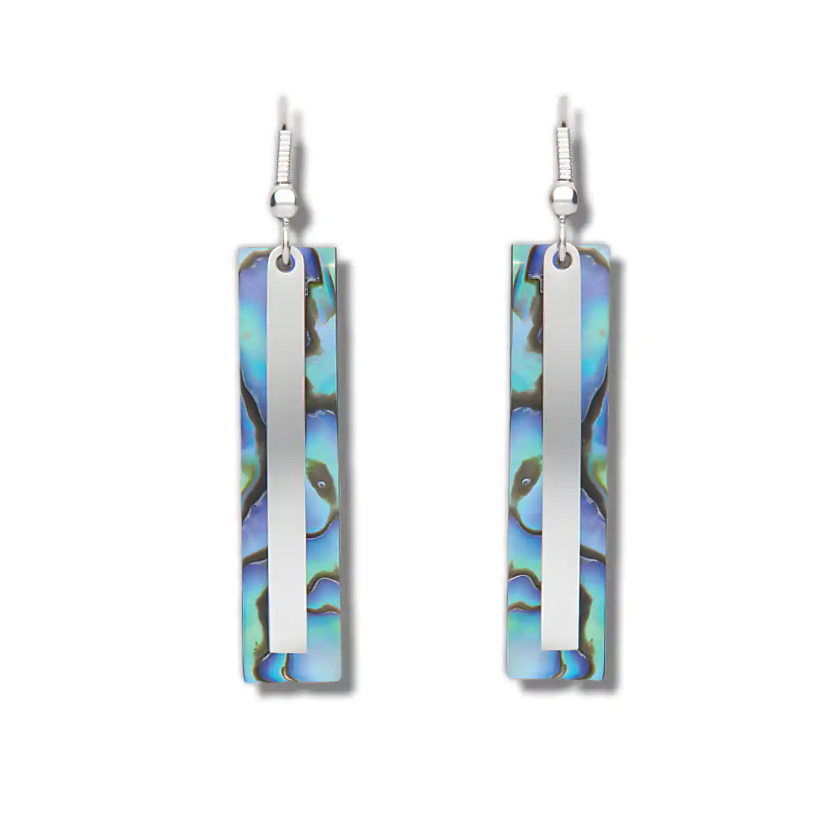 Glacier pearle borders earrings