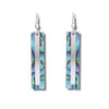 Glacier pearle borders earrings