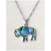 Glacier pearle buffalo necklace