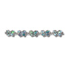 Glacier Pearle Butterflies Link Bracelet