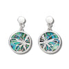 Glacier pearle butterfly sparkle earrings