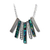 Glacier pearle cascade necklace