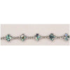 Glacier Pearle Dainty Mapleleaves Link Bracelet