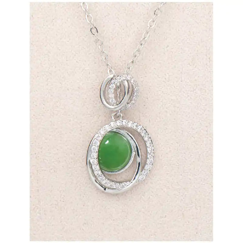 Jade debonair necklace