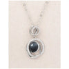 Hematite debonair necklace