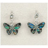 Glacier pearle delicate butterfly earrings