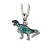 Glacier pearle dinosaur necklace