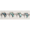 Glacier Pearle Dolphin Link Bracelet