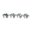 Glacier Pearle Dolphin Link Bracelet