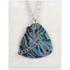 Glacier pearle dragonfly summer necklace