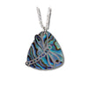 Glacier pearle dragonfly summer necklace