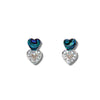 Glacier pearle first kiss earrings