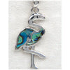 Glacier pearle flamingo necklace