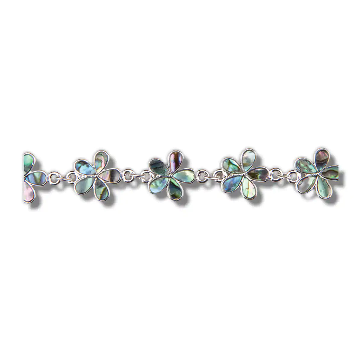Glacier Pearle Forget-Me-Not Link Bracelet