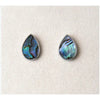 Glacier pearle framed pear earrings