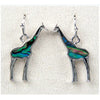 Glacier pearle giraffe earrings