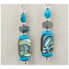 Glacier pearle lagoon earrings