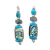 Glacier pearle lagoon earrings