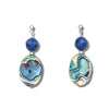 Glacier pearle lapis pools earrings