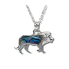 Glacier pearle lion necklace