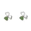 Jade love's reflection earrings