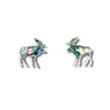Glacier pearle moose earrings