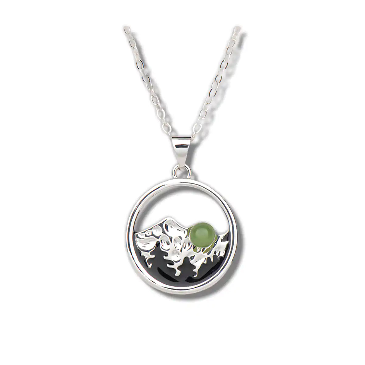 Jade mountain memories necklace
