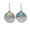 Glacier pearle mountains earrings