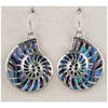 Glacier pearle nautilus earrings