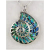 Glacier pearle nautilus necklace