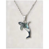 Glacier pearle orca whale necklace