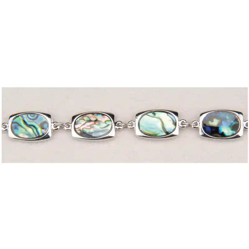 Glacier Pearle Ovals Link Bracelet