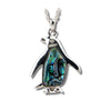 Glacier pearle penguin necklace