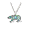 Glacier pearle polar bear necklace