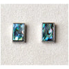 Glacier pearle rectangle earrings