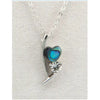 Glacier pearle ribbon of love necklace