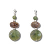 Jade rolling hills earrings