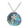Glacier pearle sand dollar necklace