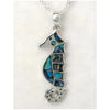 Glacier pearle sea horse necklace