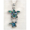 Glacier pearle sea turtles necklace