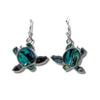 Glacier pearle sea turtles earrings