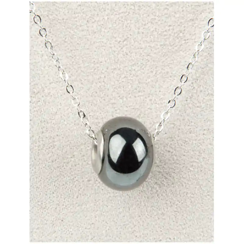 Hematite serenity necklace