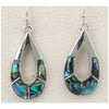 Glacier pearle teardrop earrings