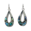 Glacier pearle teardrop earrings
