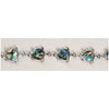 Glacier Pearle Turtle Link Bracelet