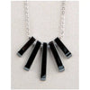 Hematite waterfall necklace