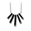 Hematite waterfall necklace